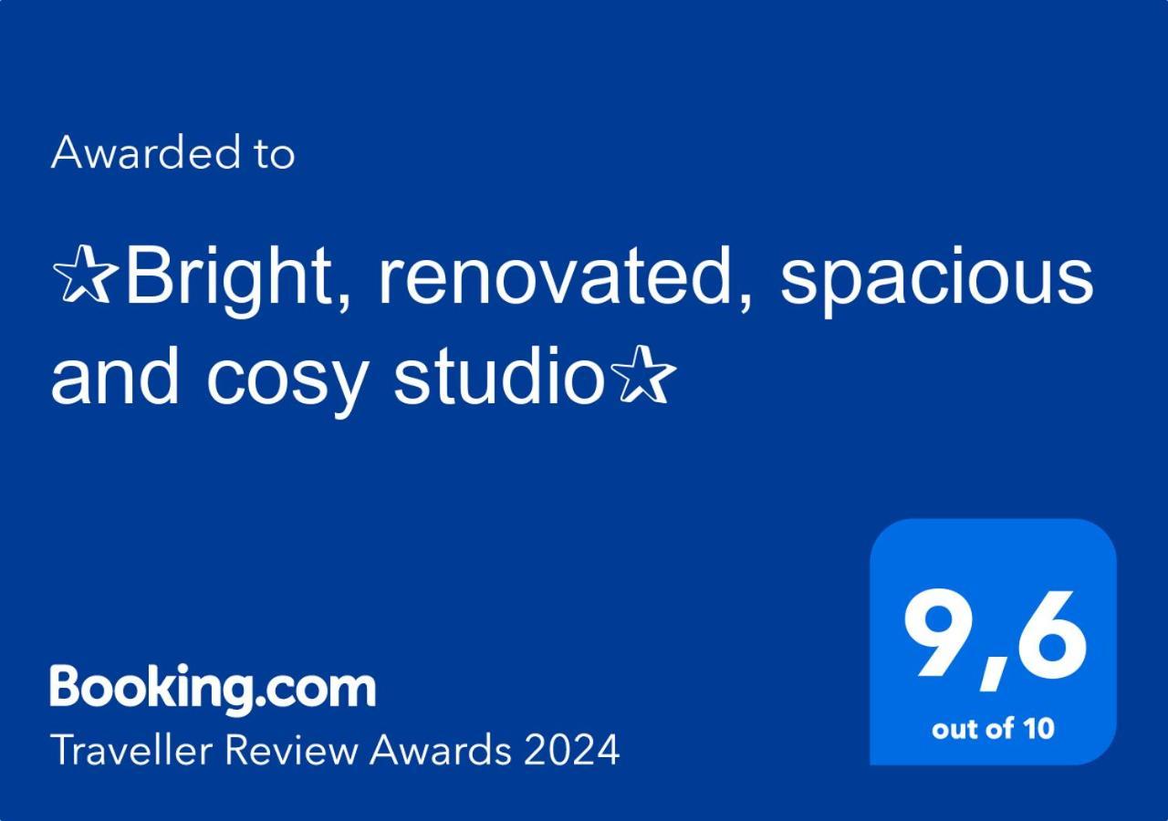 ✰Bright, Renovated, Spacious And Cosy Studio✰ Aten Exteriör bild